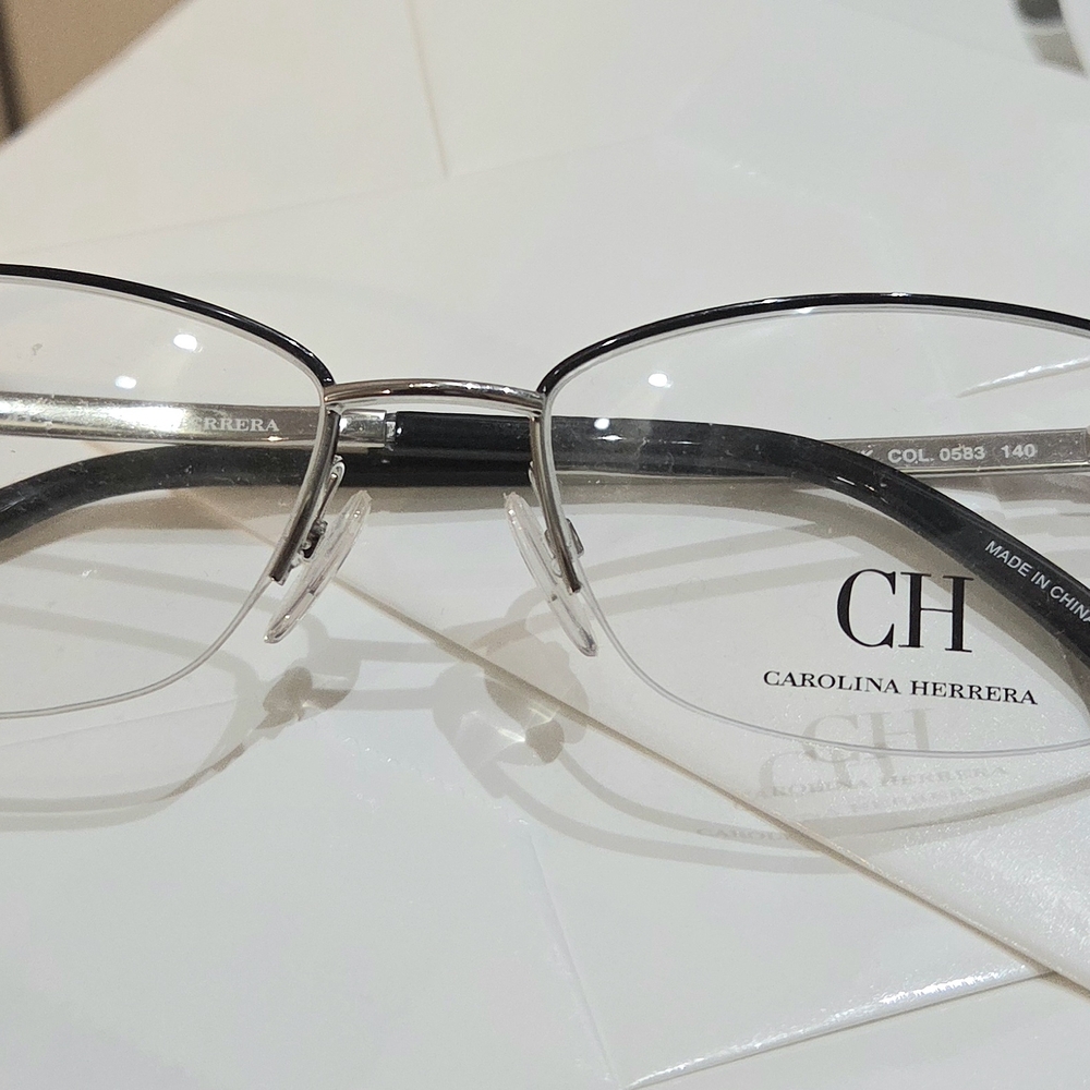 NWOT Carolina Herrera Semi Rimless Opthalmic
